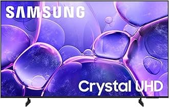 55-Inch Class Crystal UHD U8000F 4K Smart TV (2025 Model) Endless Free Content, Crystal Processor 4K, MetalStream Design, Knox Security, Compatible with Alexa