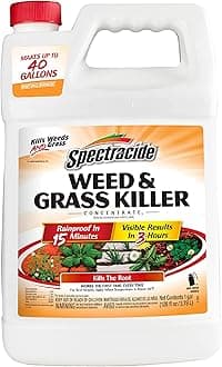 Weed And Grass Killer Concentrate 1 Gallon, Use On Patios, Walkways And Driveways
