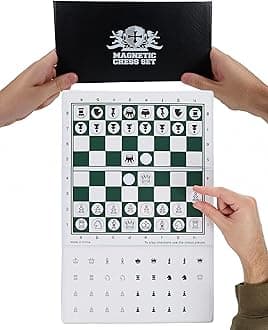 WE Games Magnetic Mini Pocket Travel Chess Set - by American Chess