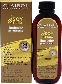 Liquicolor Permanent for Hair, 12g/10g Lighter Golden Blonde, 2 oz.