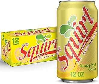 Soda, Grapefruit, 12 Fl Oz Cans, 12 Pack