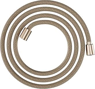 hansgrohe 28230140 DesignFlex Textile Brushed Bronze Handshower Hose, 80-inch