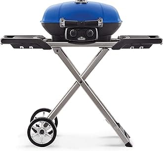 TQ285XBL1 Propane Gas Grill, 285 sq. in (Scissor Cart), Blue