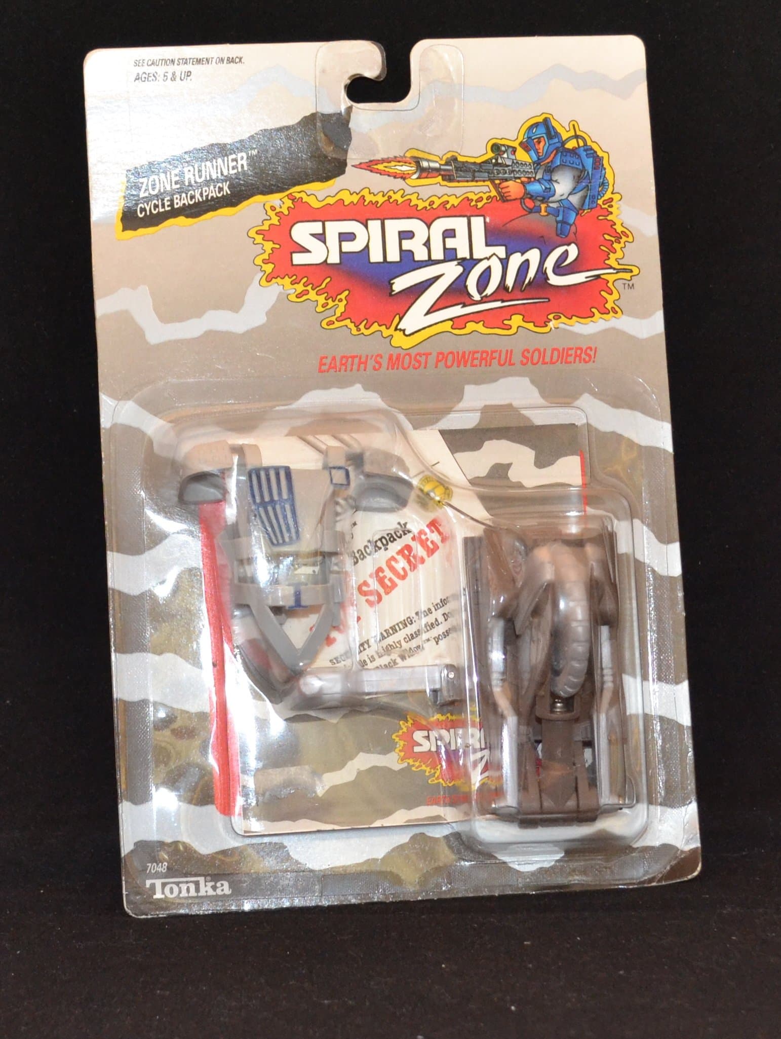 1987 Spiral Zone Zone Runner Cycle Backpack