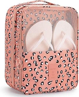 Shoe Bag Holds 3 Pair of Shoes for Travel and Daily Use Storage Pouch