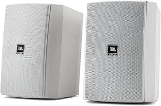 JBL XD-6 Indoor/Outdoor All-Weather Loudspeakers - White, Pair