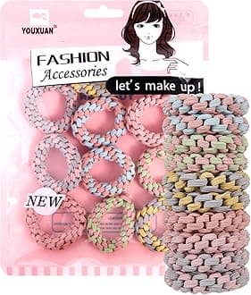 Comfortable Handmade Braided Elastic Hair Ties