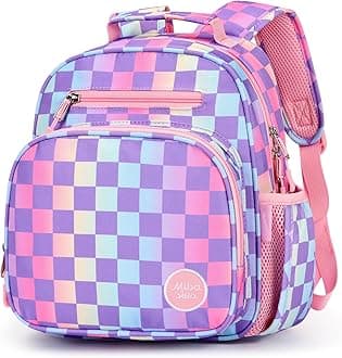 mibasies Toddler Backpack: Cute Kids Backpacks for Girls Boys - Backpack for Girls Boys
