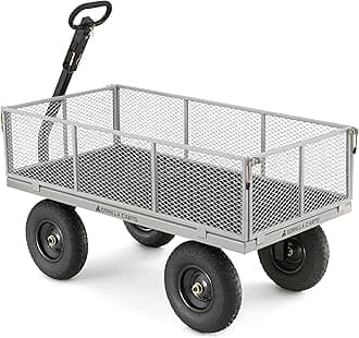 Heavy-Duty Steel Utility Cart
