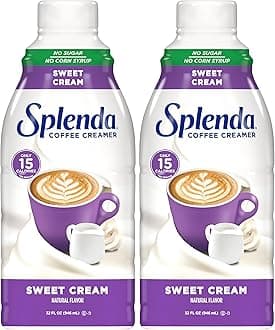 SPLENDA Sugar Free Sweet Cream Coffee Creamer, 32 Fl Oz (Pack of 2)