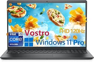 Dell 15.6" 3530 Laptop Computer for Business & Home Student, Intel 10-Core i5-1334U (Beat i7-1250U), 120Hz FHD Vostro Laptop, WiFi, Bluetooth, Windows 11 Pro (16GB RAM | 512GB PCIe SSD)