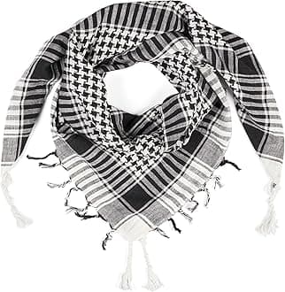 LOVARZI Desert Shemagh Scarf - Stylish & Versatile Fashion Scarf for Men & Women of All Ages