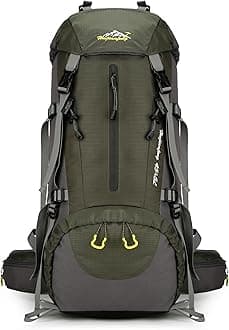 50L Backpack, Great for Outdoor sport, Hiking, Trekking, Camping Travel, Mountain Climbing. Waterproof Mountaineering Bag, Travel Climbing Daypacks, Rucksack