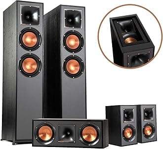 Klipsch Reference Dolby Atmos 5.0.2 Home Theater System with Immersive Surround Capabilities