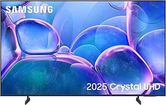 Samsung Crystal UHD 55" U7000F, Crystal Processor 4k, 4k Upscaling, Object Tracking Sound Lite, One UI Tizen, Smart TV, 2025
