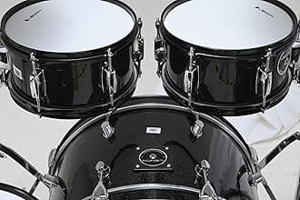 LEMON10"x5" All Mesh-Head Wooden Hi-Tom Drum - Black