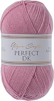 Utopia CraftsDK Double Knitting Yarn, 100g (Warm Pink)