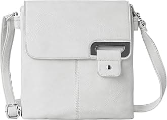 – Women's Cross Body Shoulder Messenger Bag, Multiple Slip and Zip Pockets Handbag with Storage Pocket
