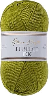 Utopia Crafts DK Double Knitting Yarn, 100g (Olive Oil)