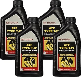 00279-000T4-0 Lexus ATF Automatic Transmission Fluid, Black (Pack of 4)