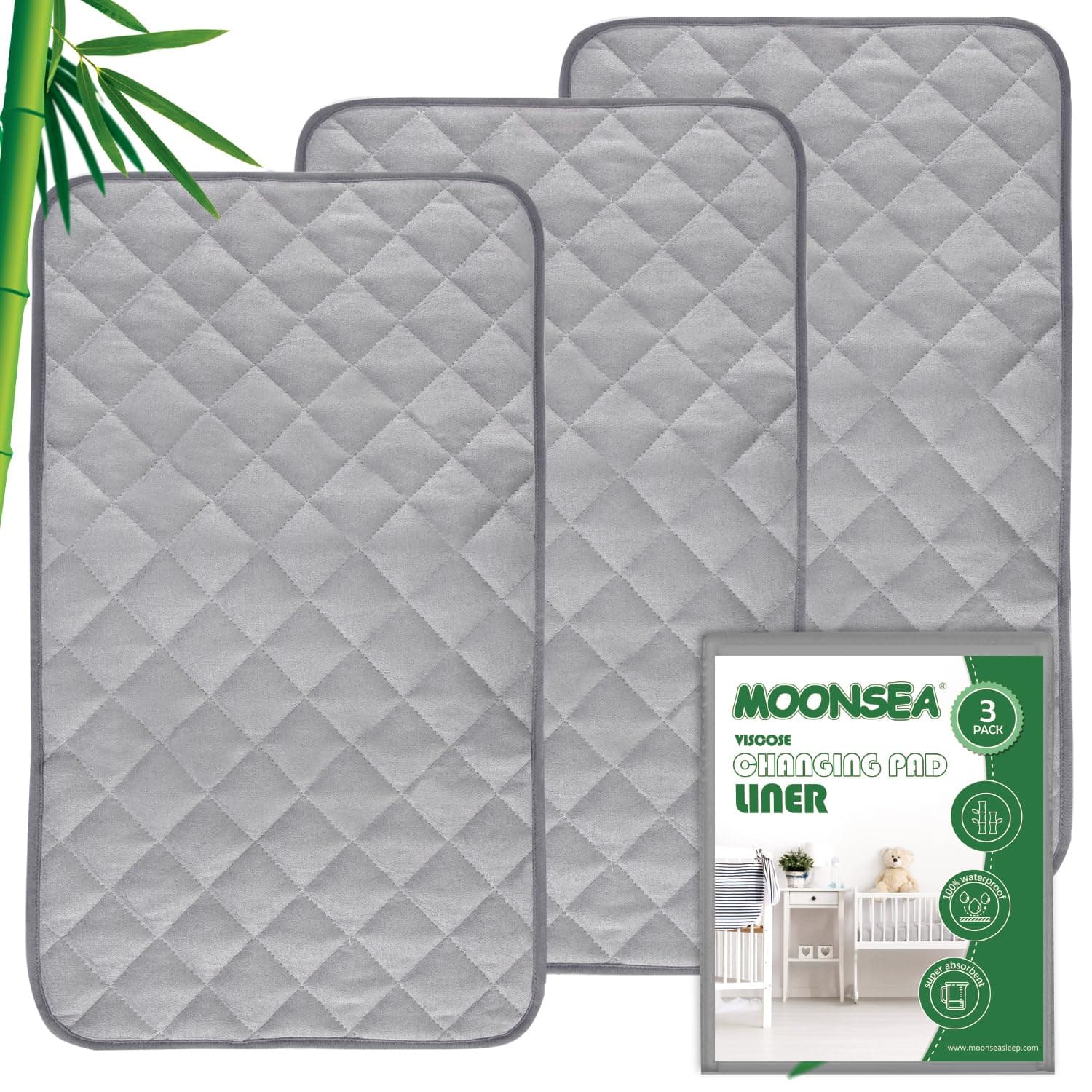 Diaper Changing Pad Liner 3 Pack