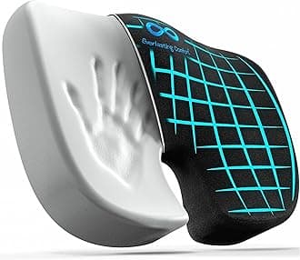 Everlasting Comfort Upgraded Car Seat Cushion – Memory Foam Portable Desk Chair Cushion Pad for Office Chair, Car, Travel, Long Sitting, Gaming, Non-Slip Base, Office Product