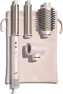 T3 Aire 360 Multi-Styler & Blowout System, Rapid Drying Hair Dryer, Ceramic Curling Attachments, Oval Brush & Drying Concentrator | Blowouts & Long-Lasting Curls