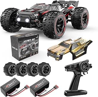 H14BM V3 1/14 Brushless RC Cars for Adults Fast 50 mph, RC Trucks 4X4 Offroad Waterproof, Electric Powered High Speed RC Car, Fast Extreme RC Truggy with 3S Battery for Snow Sand