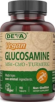 Deva, Glucosamine MSM & CMO, Vegan - 90 Tablets
