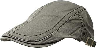 Washed Cotton Newsboy Cap Ivy Hat Classic Vintage Hat for Men