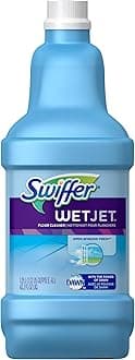Swiffer WetJet Multi-Purpose Floor Cleaner Solution Refill Open Window Fresh Scent 1.25L, Pack of 6