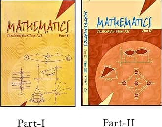 Mathematics NCERT Textbook For Class XII Part I + Part II (English Medium) present by AMAXING NCERT BOOK STORE