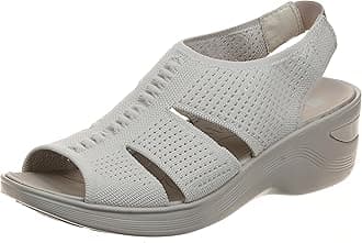 womens Double Up Wedge Sandal
