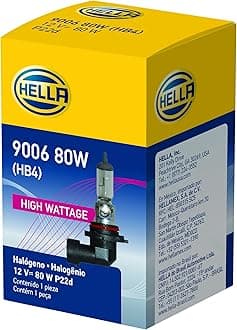 HELLA 9006 80W High Wattage Bulb, 12V