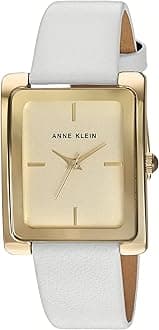 Anne Klein Women's Leather Strap Watch