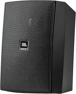 XD-6 Indoor/Outdoor All-Weather Loudspeakers - Black, Pair