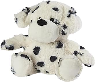 Warmies CP-DAL-1 Heatable Plush Toy, Black & White
