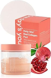 One-day's you Help Me Real Collagen Pad | Rejuvenating and Moisturising Collagen Toner Pad for Daily Care | 130 ml & 70 Pads | Korean Anti-Ageing Care