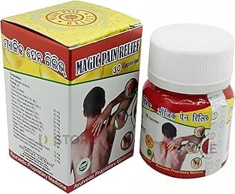 Magic Pain Relief 30 Capsules For Joint Pain (Pack of 1)