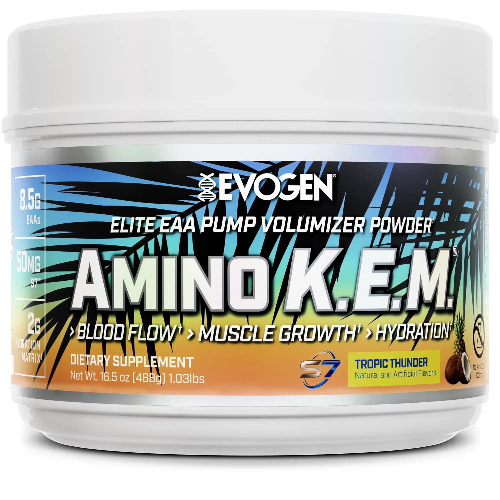 Amino K.E.M. EAA, Tropical Thunder, 464g