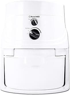 NutriMill Classic High Speed Electric Grain Mill for Fresh Flour Wheat Grinde...
