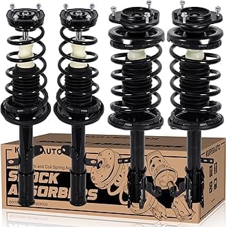 4PCS Struts Complete Assembly Shocks Absorbers Compatible for 1993-2002 Toyota Corolla w/Coil Springs 271951, 271952 (Front & Rear Left and Right)