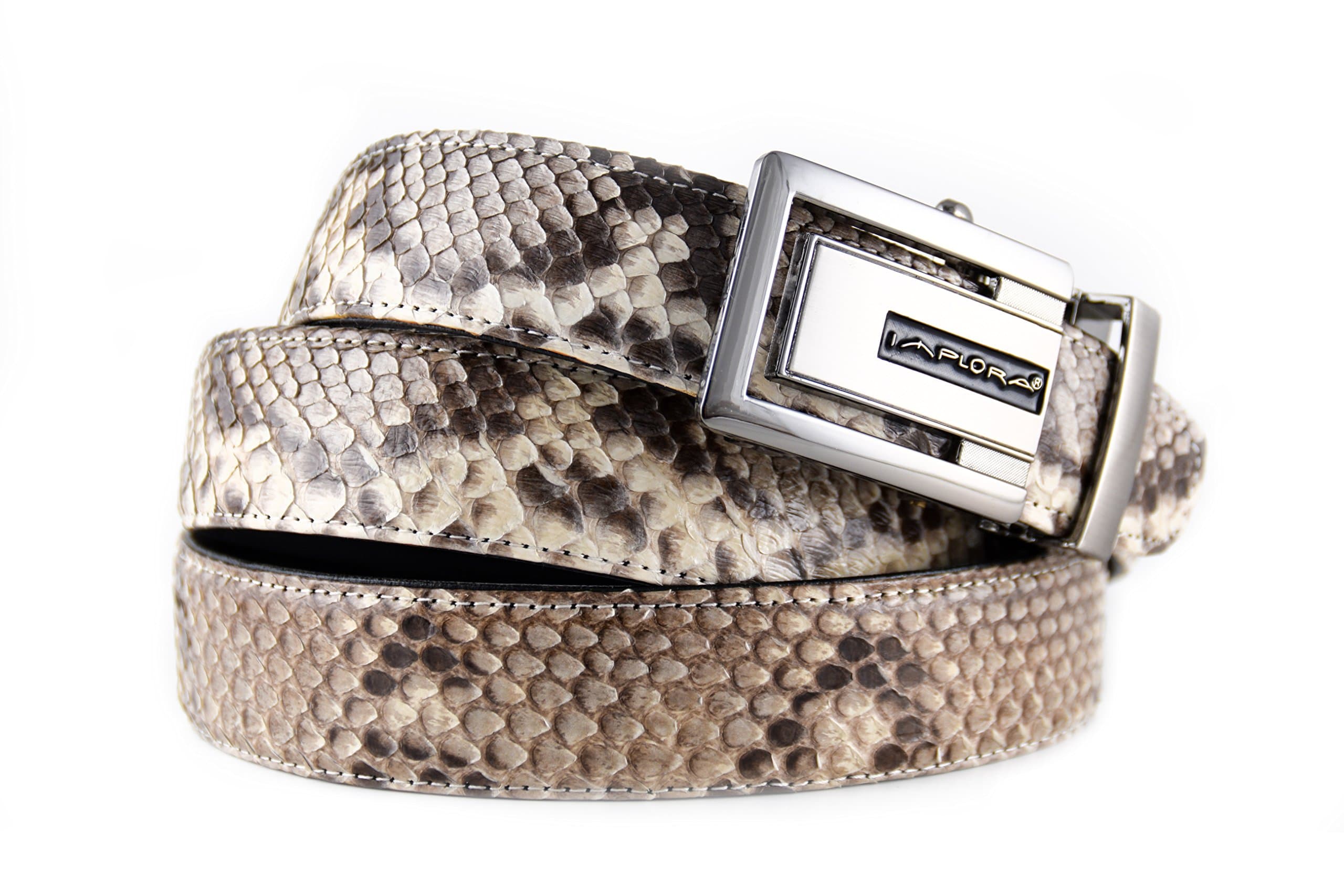 Implora Genuine Python Snakeskin Belt