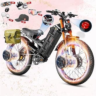 eAhora 2026 Romeo Pro 3/2 50-46Mph Electric Bike for Adults 5600W/4000W/2500W Dual Motor Ebike 60V/80Ah 52V/70Ah Long Range Fat Tire Full Suspension Electric Mountain Bicycle