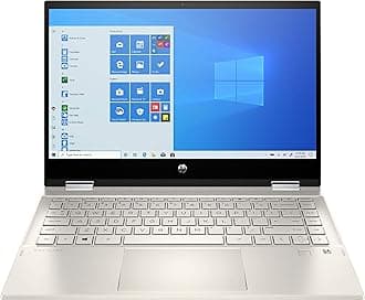Pavilion x360 2-in-1 14" Touch-Screen Laptop - Intel Core i5 - 8GB Memory - 256GB SSD - Warm Gold - 14m-dw1023dx