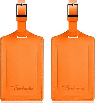 Leather Luggage Tag
