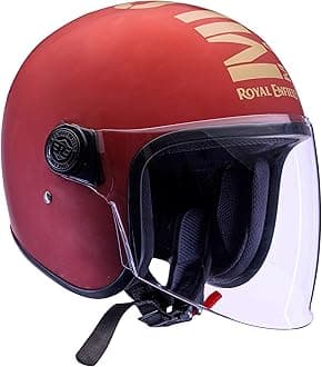 Royal EnfieldRoyal Enfield Open Face with Visor MLG Helmet (RRGHEL000049)