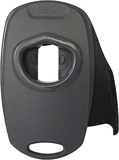 Draft Top Lift Universal Topless Can Opener - Smooth Edge Aluminum Can Lid Remover For Beer, Cocktails, & Soda - Ideal For Tailgating & Garnishes, As Seen On Shark Tank, Made In The USA, Black & Grey