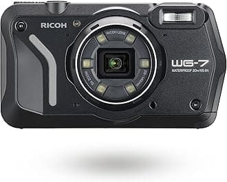 Ricoh WG-7 Waterproof Digital Camera (Black)