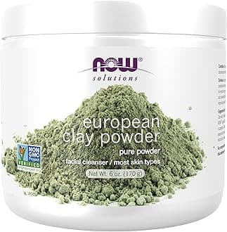 NOW Foods Now Solutions EUropean Clay Powder 6 Fl Oz 100% Pure